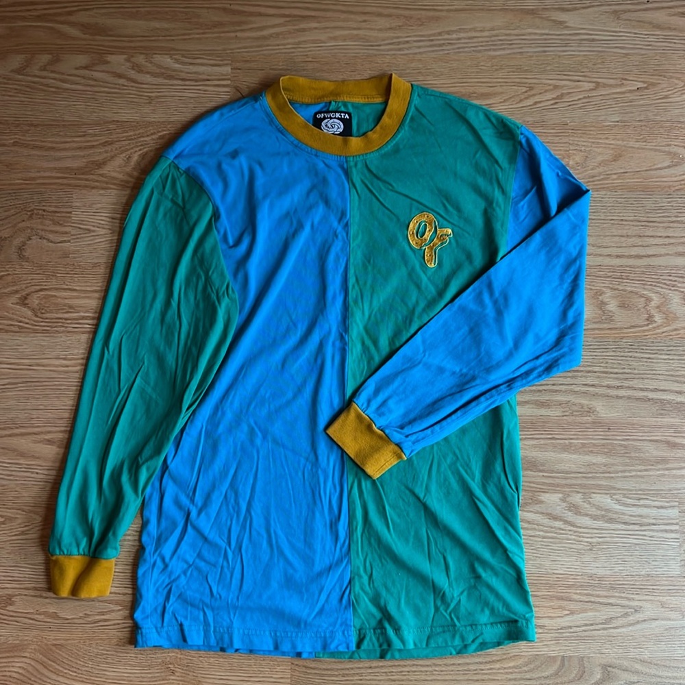 Odd Future Split Color Ling Sleeve Tee